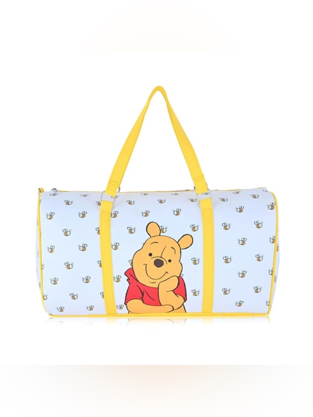 Disney Winnie the Pooh White & Yellow Duffle Bag